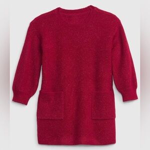 GAP kids girls‎ dress sweater Rich Red -Zise 5 toddler zise